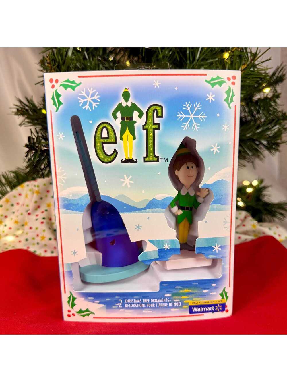 Buddy and Mr. Narwhal - Elf - Hallmark Ornament Set - NRFB